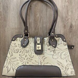 M.C. Floral Patterned Purse